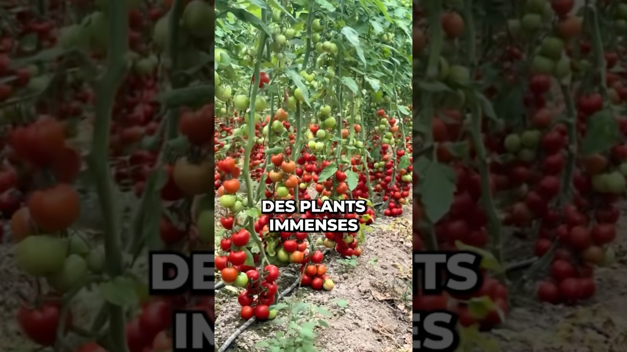 Des tomates qui poussent comme des arbres ? Voici son secret !