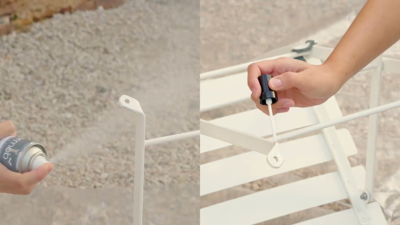 Fermob - Restaurer son mobilier : retouche peinture