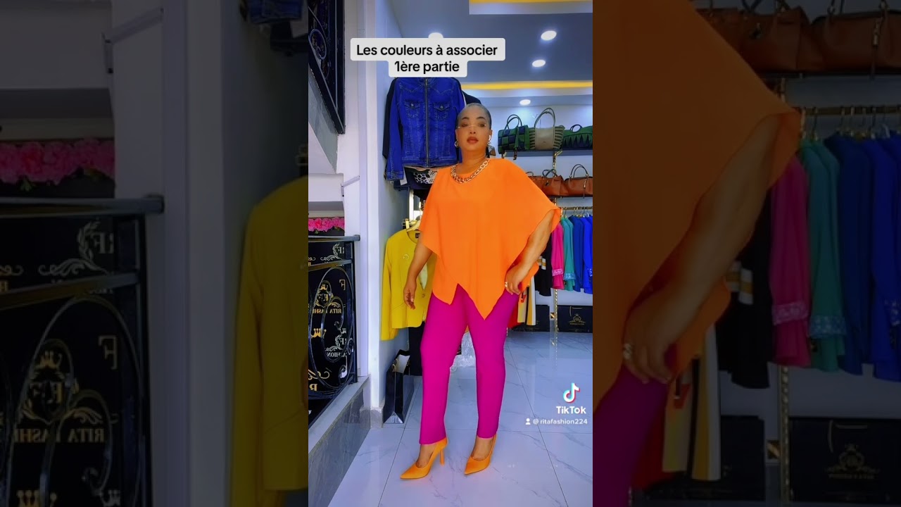 Les couleurs à associer partie1.     ☎️+224622493175  #empireritafashion