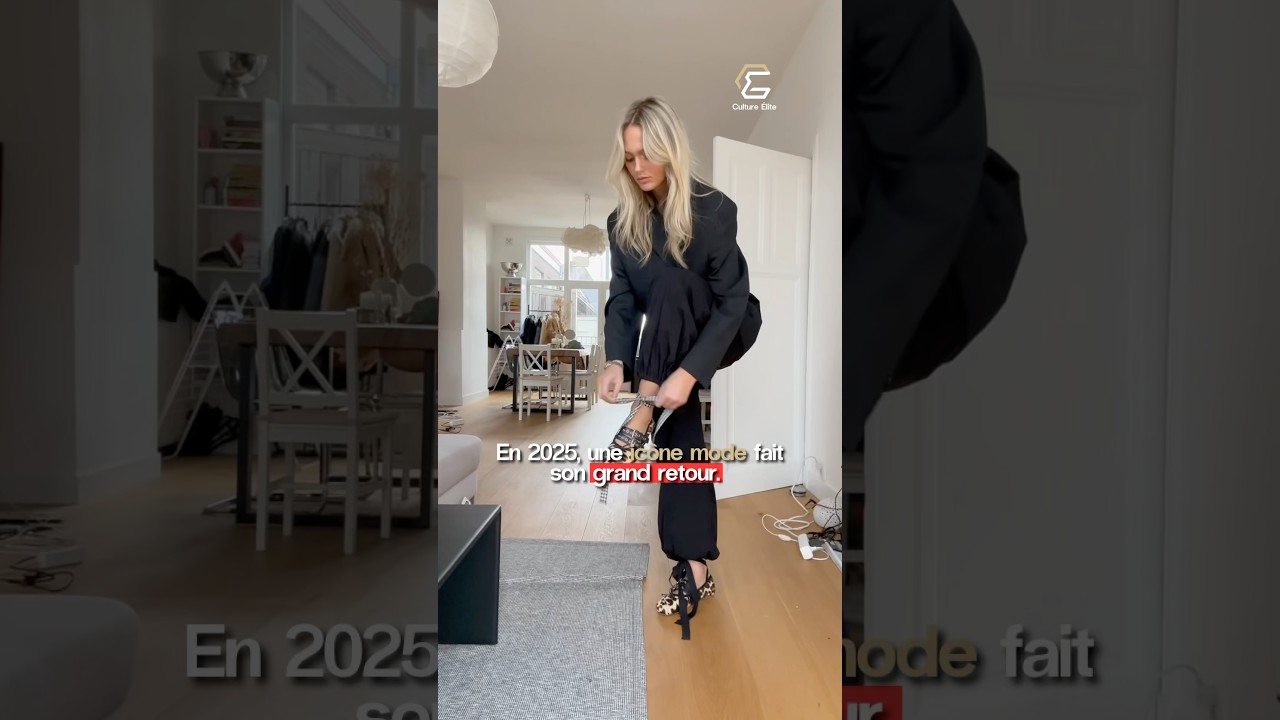 En 2025, une icône mode fait son grand retour…