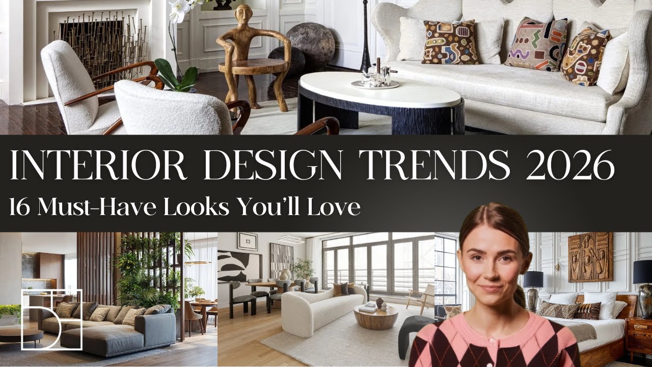 16 Interior Design Trends 2026: Must-Have Looks You’ll Love