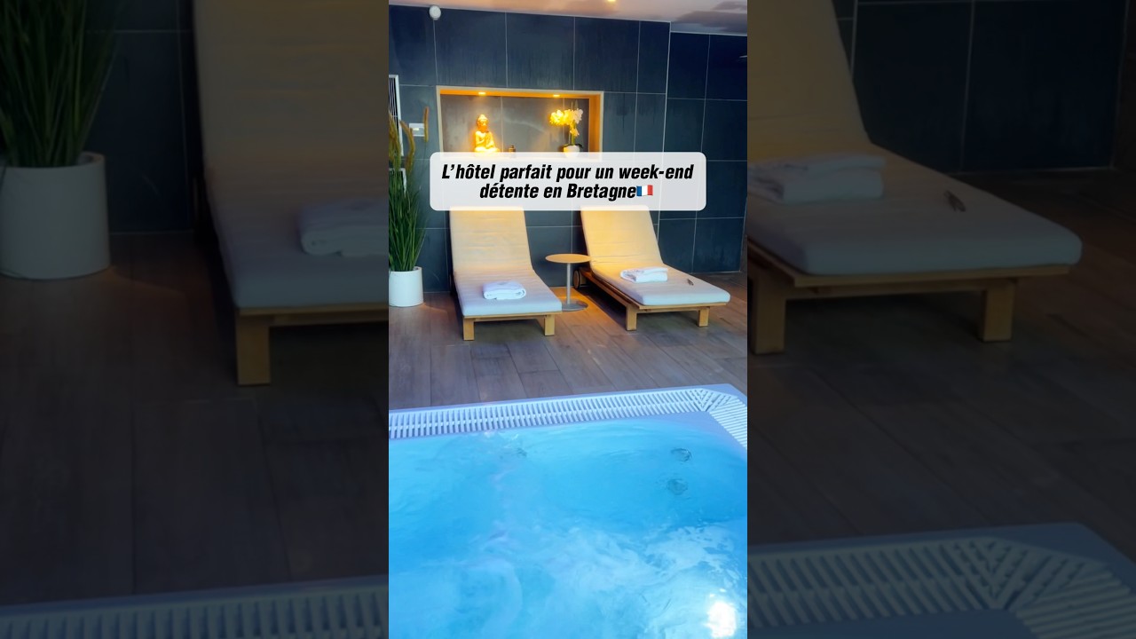 L'hôtel parfait pour un week-end détente en Bretagne #bretagne #hotel #voyage #voyager #spa