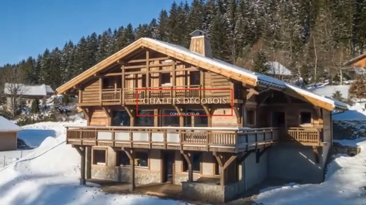 Chalet en bois traditionnel - Ambiance sportive