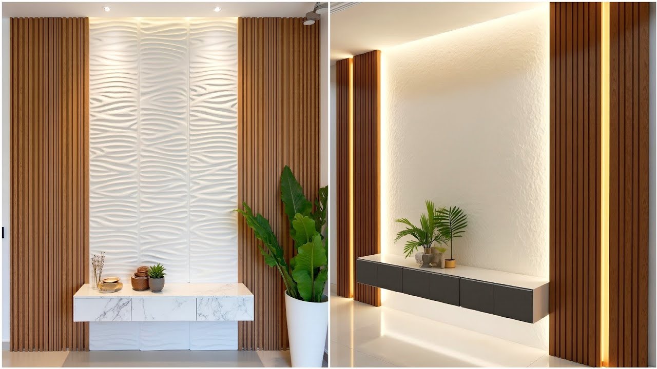 Modern 30 Wall Decoration Ideas 2025 | Trending Wall Cladding & Elegant Interior Design Inspirations