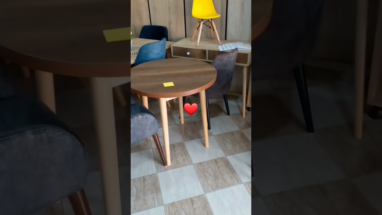 les table ronde carer chaises scandinave #tiktok