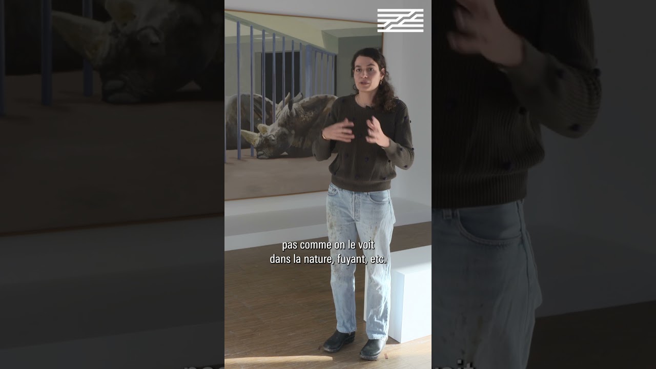 🦏 Découvrez le « Rhinocéros » de Gilles Aillaud ! #shorts