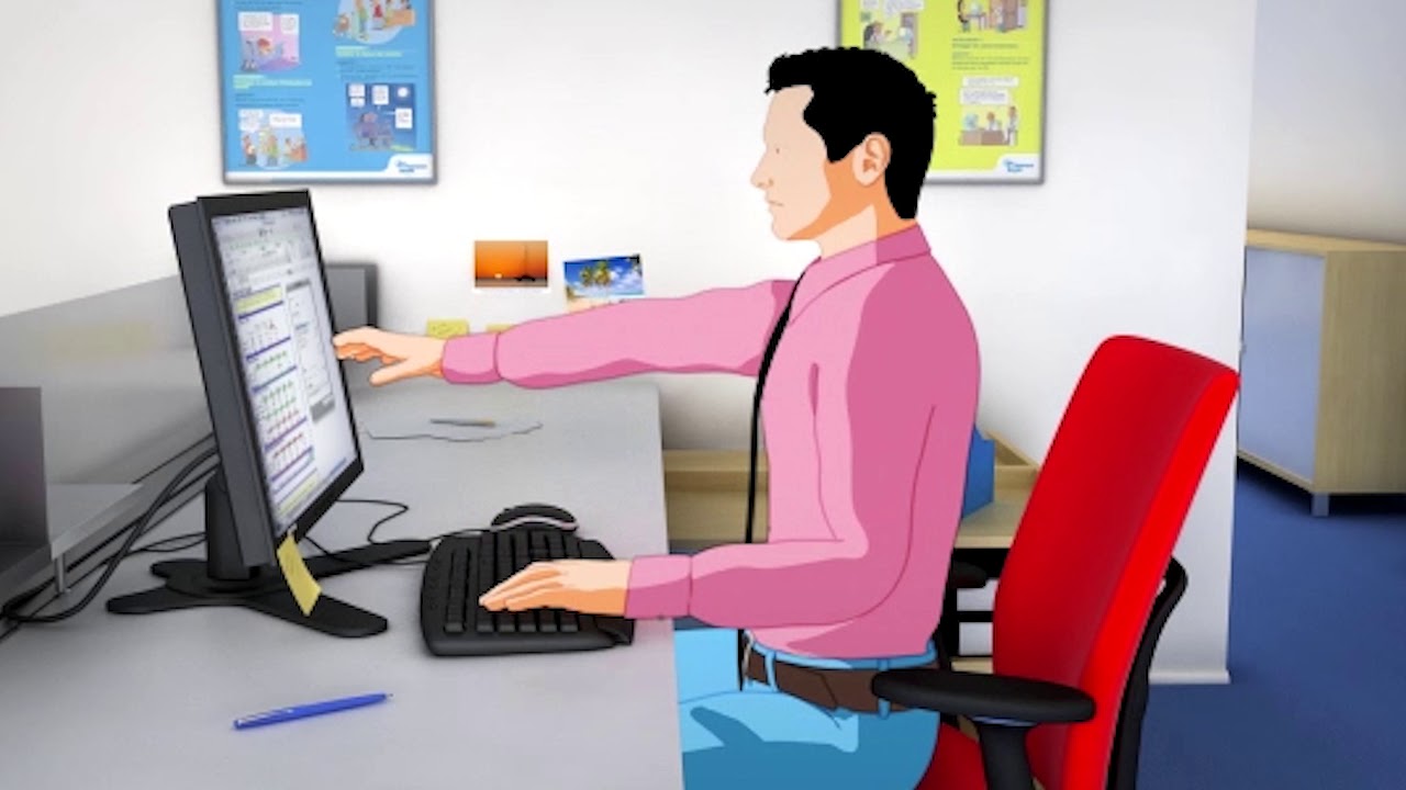 La bonne posture au bureau - CNAM