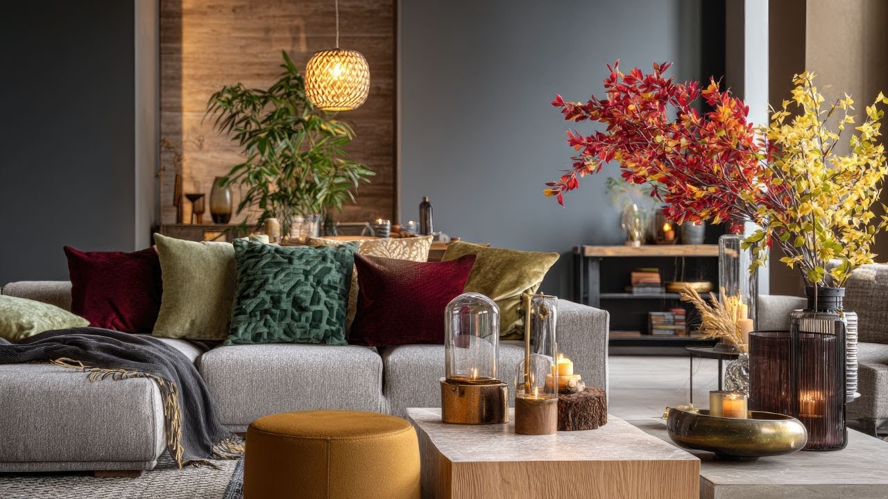 5 Fall-Winter Color Palette Trends 2025 | Home Decoration According to the Season