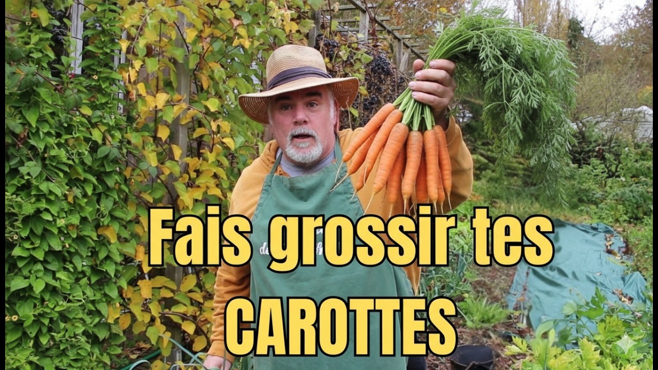 L'Erreur FATALE qui empêche tes Carottes de grossir (et la solution à la cendre)