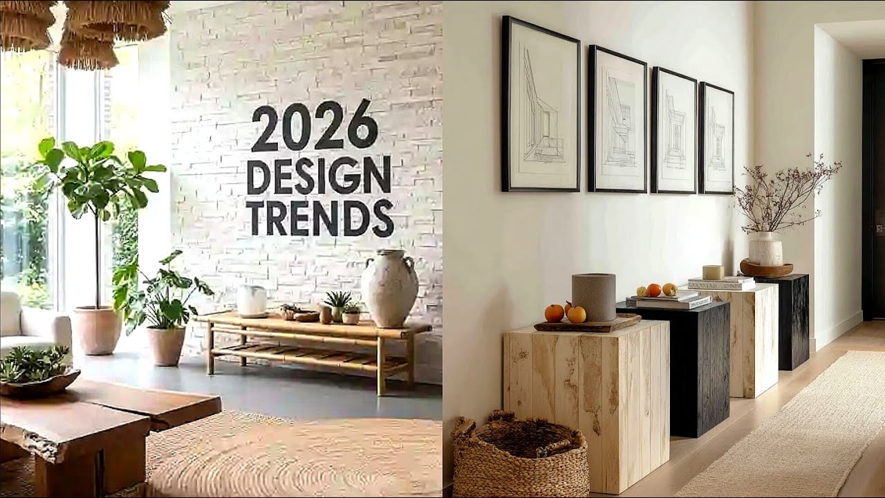 Top Interior Design Trends for 2026 | Transform Your Home with These Stunning Ideas!