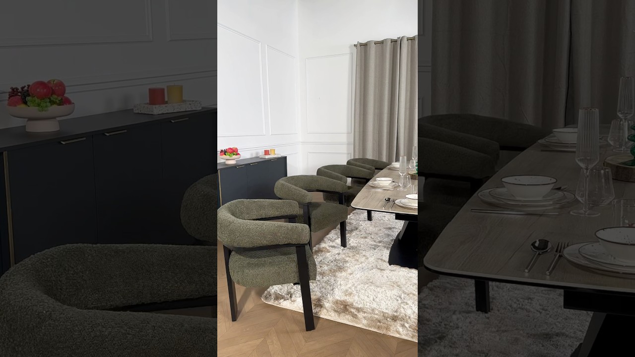 Tes chaises sont magiques ! 😉#venteunique #salleàmanger #chaises #table  #design #shorts