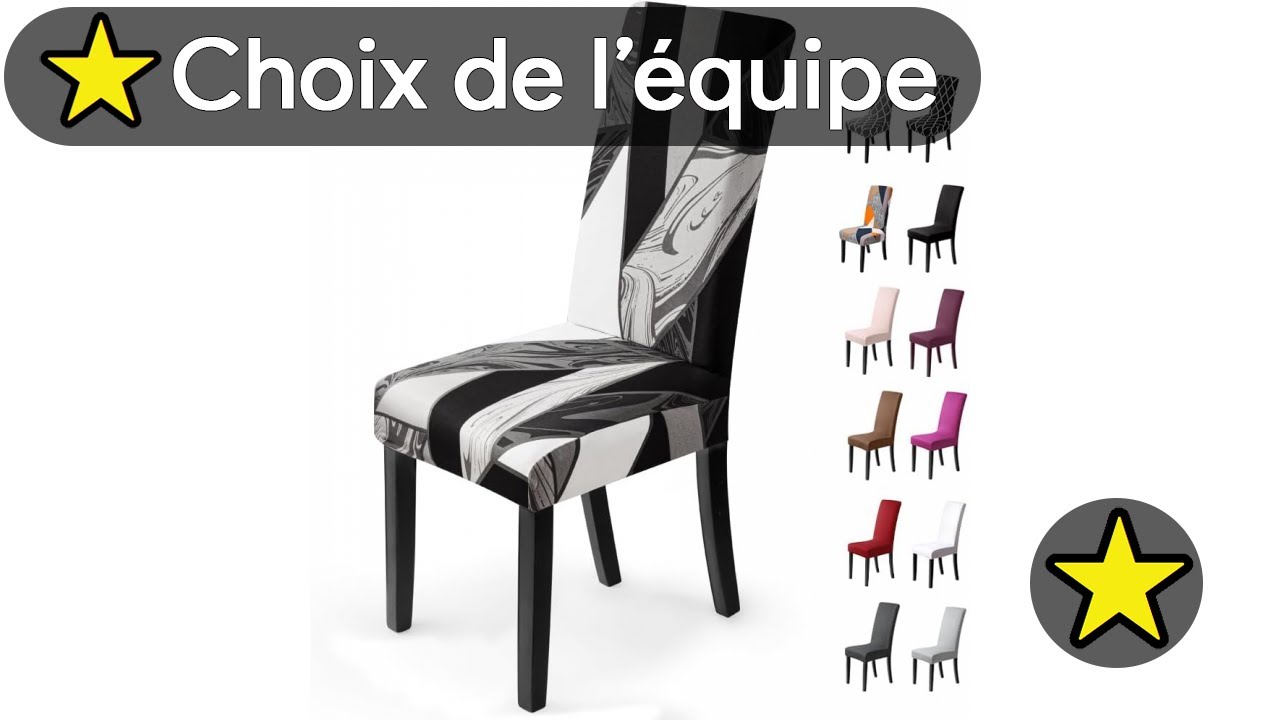 🏆 TOP 3 HOUSSE DE CHAISE EXTENSIBLE 2025 🪑