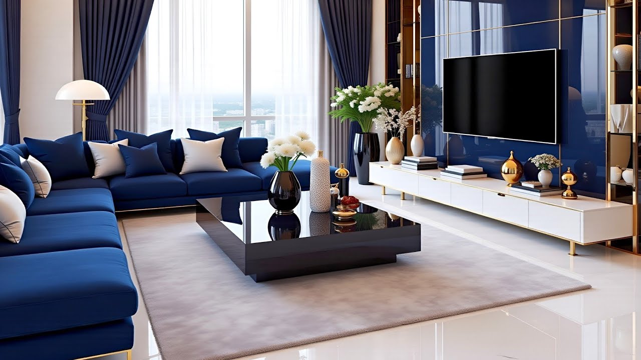 Best 30 Modern Living Room Design Ideas 2025 | Elegant Sofa Set Designs & TV Wall Interior Trends