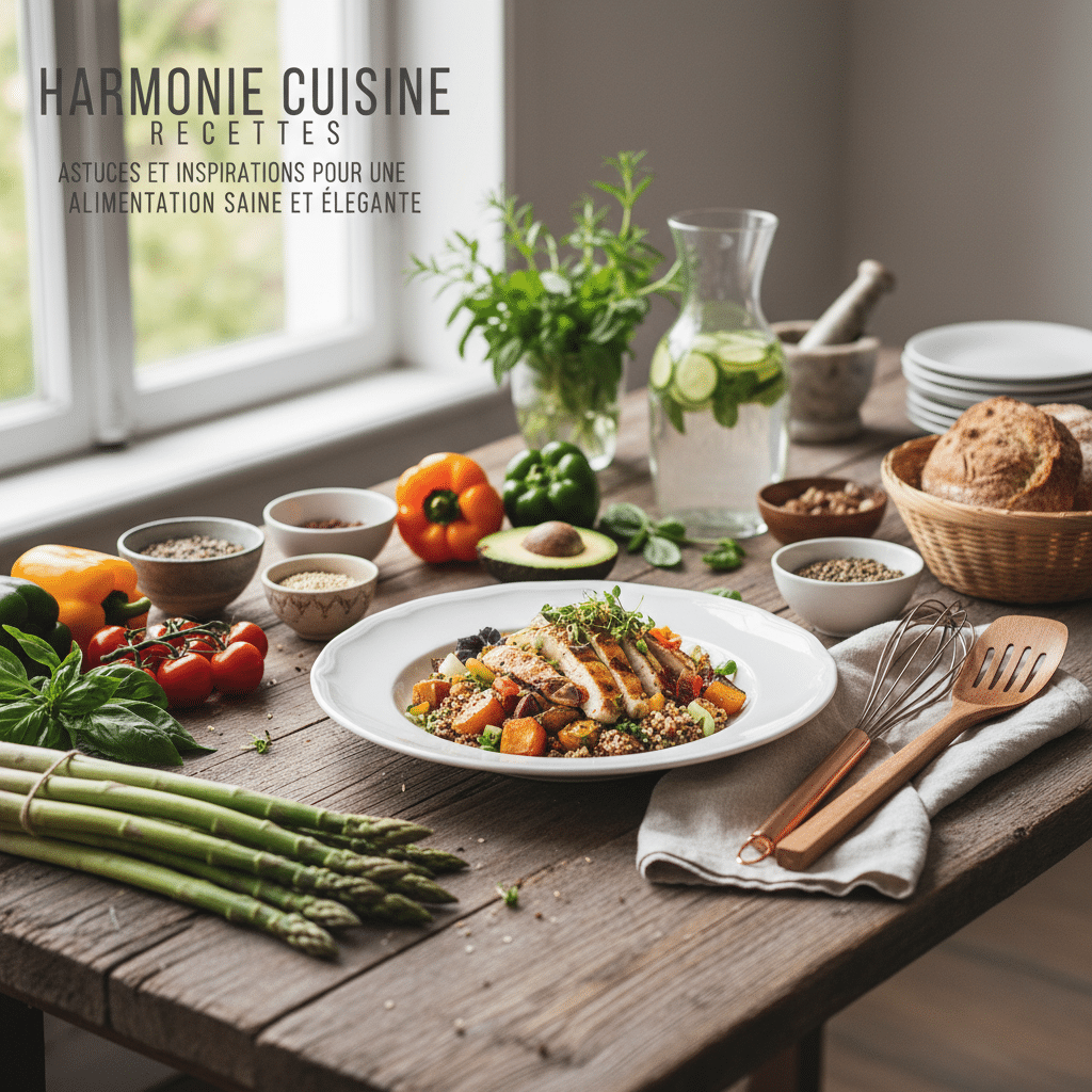 découvrez harmonie cuisine recettes, vos astuces et inspirations pour une alimentation saine, équilibrée et élégante au quotidien.