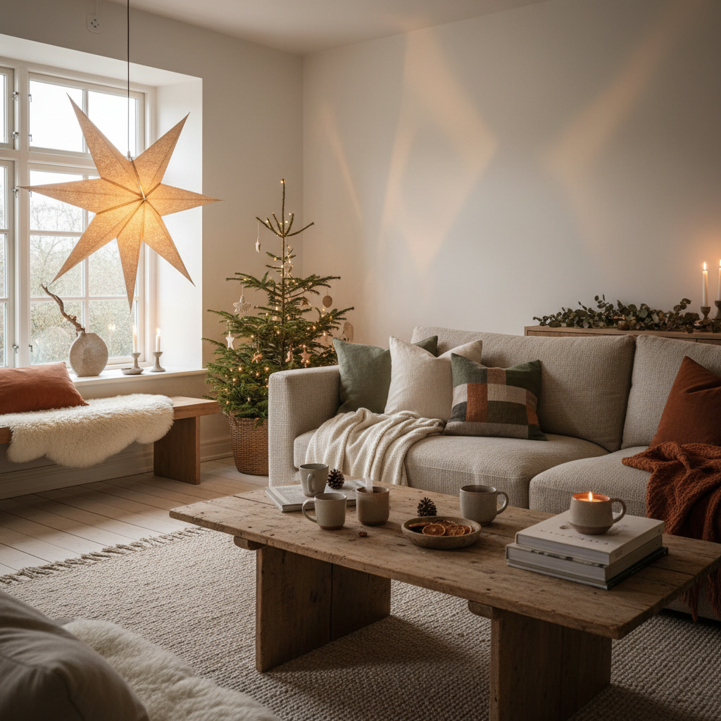 découvrez le retour du célèbre abat-jour étoile de noël d'ikea, désormais sublimé par une élégante finition en lin pour une ambiance chaleureuse et festive.