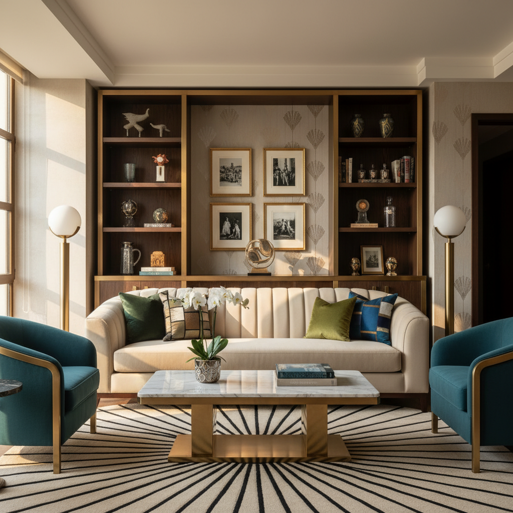 apportez une touche d'élégance et de modernité à votre intérieur en intégrant l'art déco inspiré des années folles. découvrez comment allier glamour vintage et design contemporain pour un décor unique.