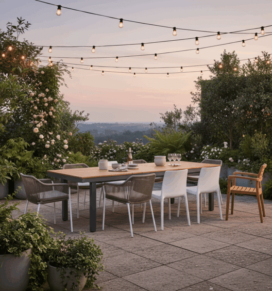 découvrez notre sélection des meilleures tables de jardin extensibles 12 places pour accueillir famille et amis cet été. praticité, style et confort au rendez-vous pour des moments inoubliables en extérieur.