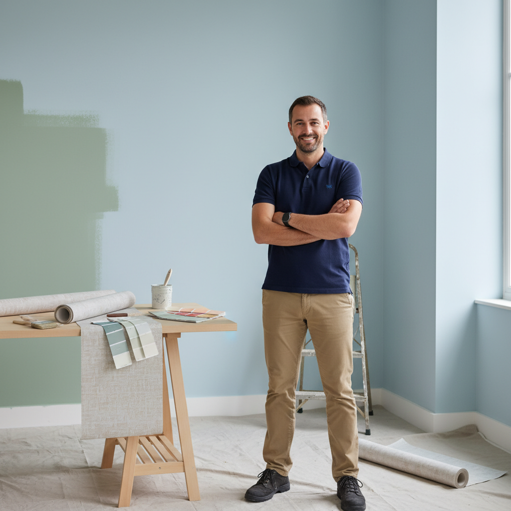 découvrez la nouvelle entreprise de fabrice gourhant à pluzunet, spécialisée en peinture et décoration intérieure, pour transformer votre habitat avec style et professionnalisme.