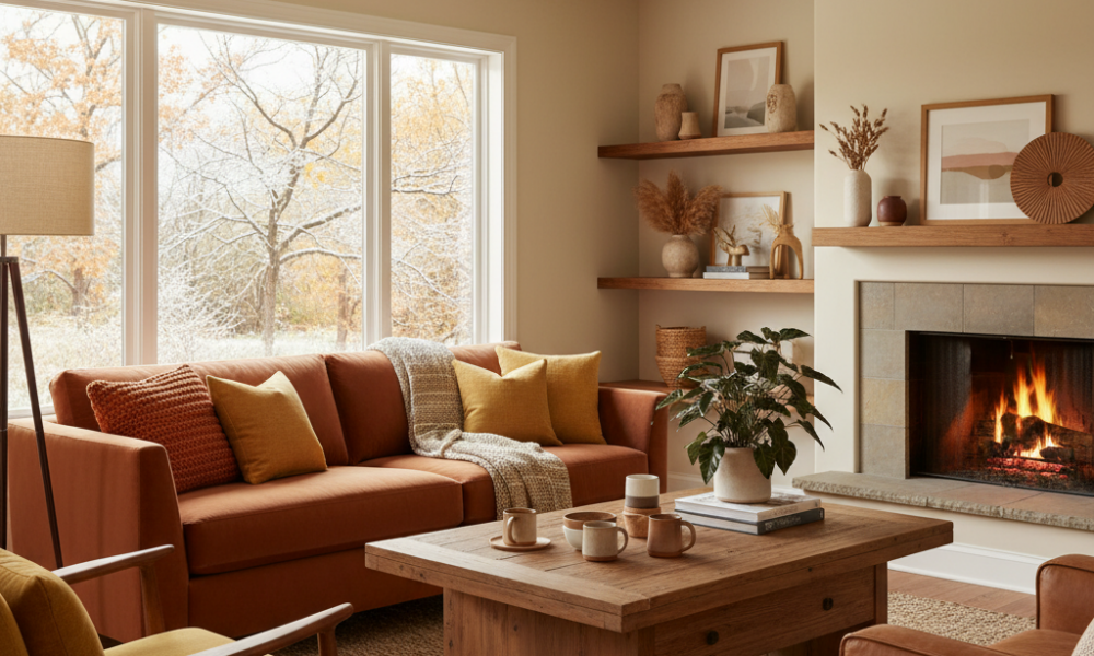 découvrez les 5 teintes chaleureuses incontournables de l'automne-hiver 2025 pour sublimer et réchauffer votre intérieur avec style et confort.