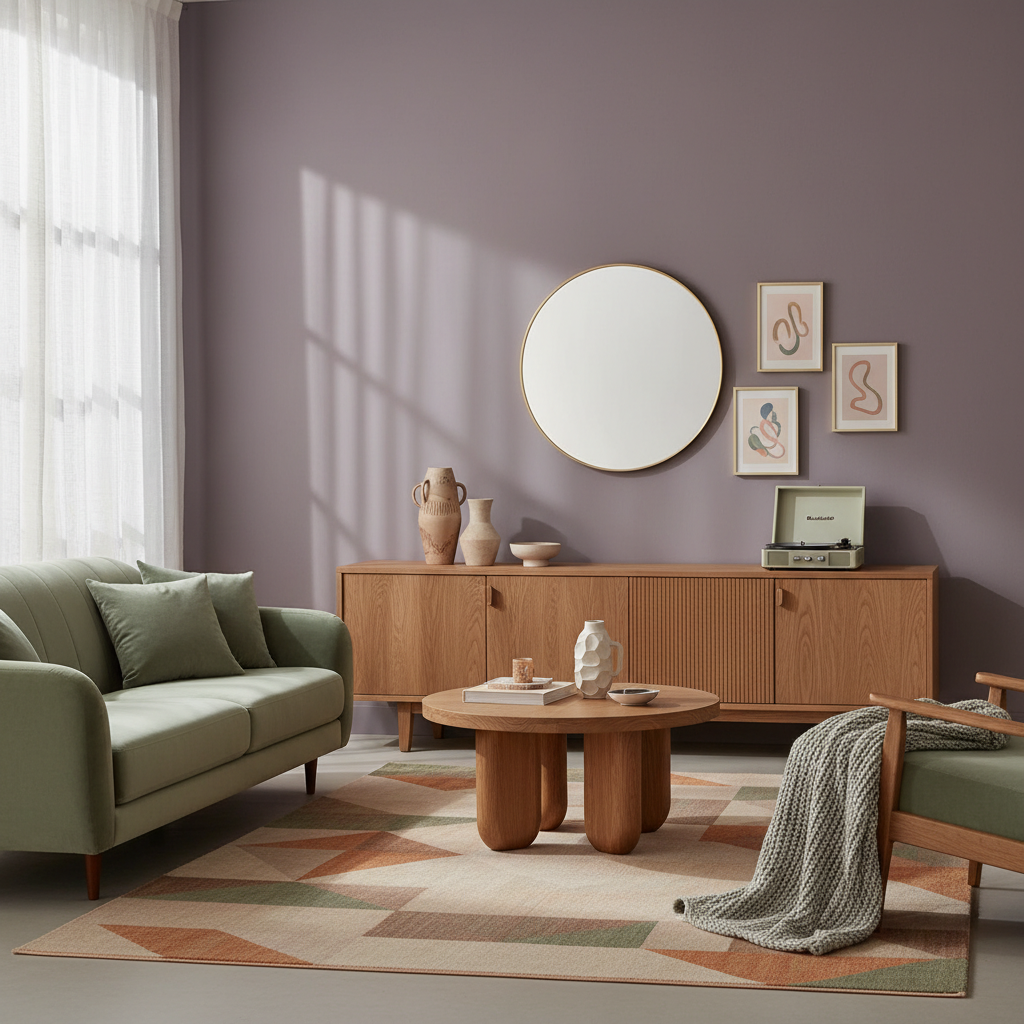 découvrez comment intégrer le mauve rétro des années 80, la tendance déco incontournable de 2026, dans votre intérieur avec style et élégance, sans jamais basculer dans le kitsch.