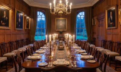 découvrez les secrets fascinants de la décoration unique de kate middleton à forest lodge, avec ses espaces cachés, une table géante pour 24 invités, et un détail surprenant qui ne manquera pas de vous étonner.