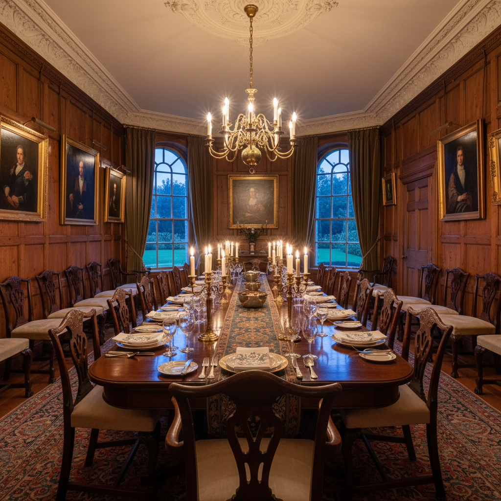 découvrez les secrets fascinants de la décoration unique de kate middleton à forest lodge, avec ses espaces cachés, une table géante pour 24 invités, et un détail surprenant qui ne manquera pas de vous étonner.