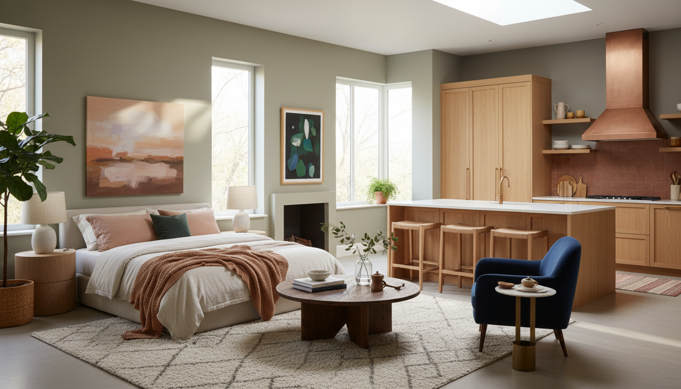 découvrez les teintes incontournables pour sublimer votre chambre, salon et cuisine en 2026. adoptez une déco tendance et harmonieuse grâce à nos conseils couleur.