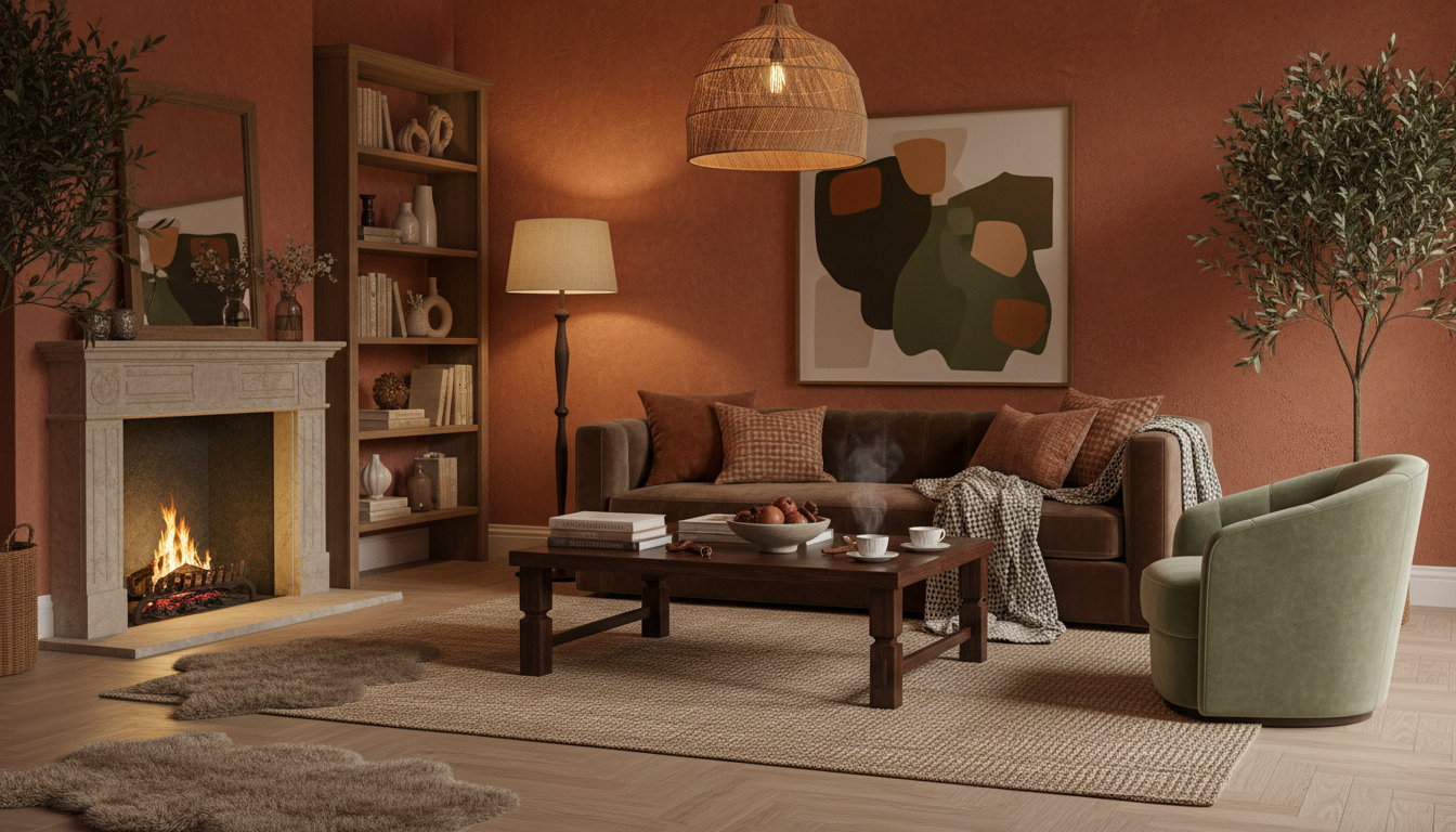 découvrez comment les teintes chaleureuses peuvent transformer votre intérieur cet hiver en créant une ambiance cosy et accueillante.