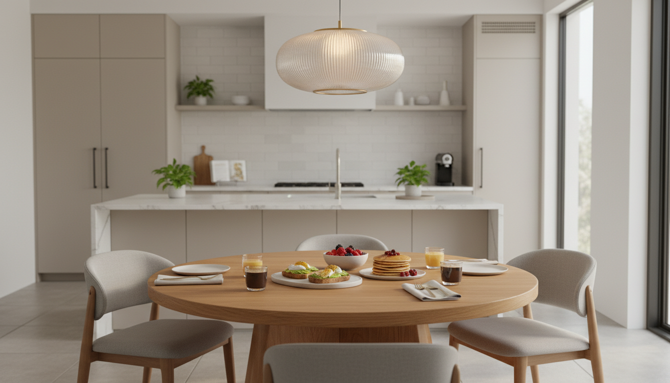 découvrez comment une table ronde de cuisine peut allier convivialité et fonctionnalité pour transformer votre intérieur en un espace chaleureux et pratique.